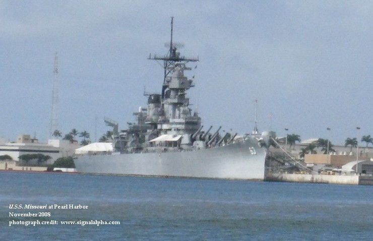 2008 Nov 17_Battleship Missouri at Pearl Harbor_cropped and captioned []